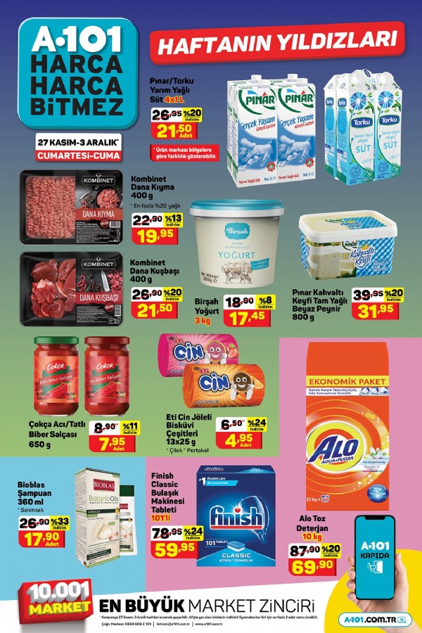 A101 İndirim Kataloğu Yayınlandı: Bu Hafta A101'de Neler Var?